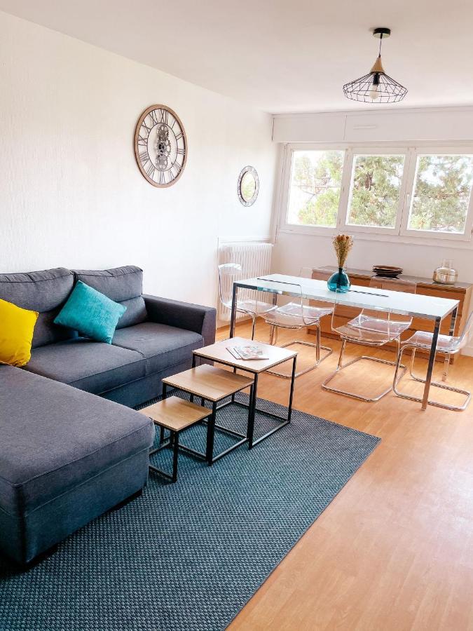 Spacieux Avec Balcons, 4 Chambres, Espace & Confort, Centre Gare Rennes