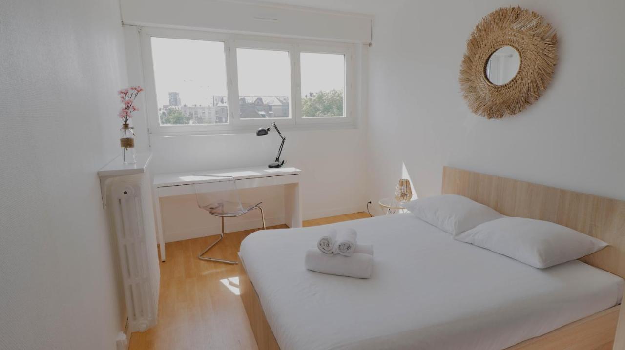 Spacieux Avec Balcons, 4 Chambres, Espace & Confort, Centre Gare Apartment