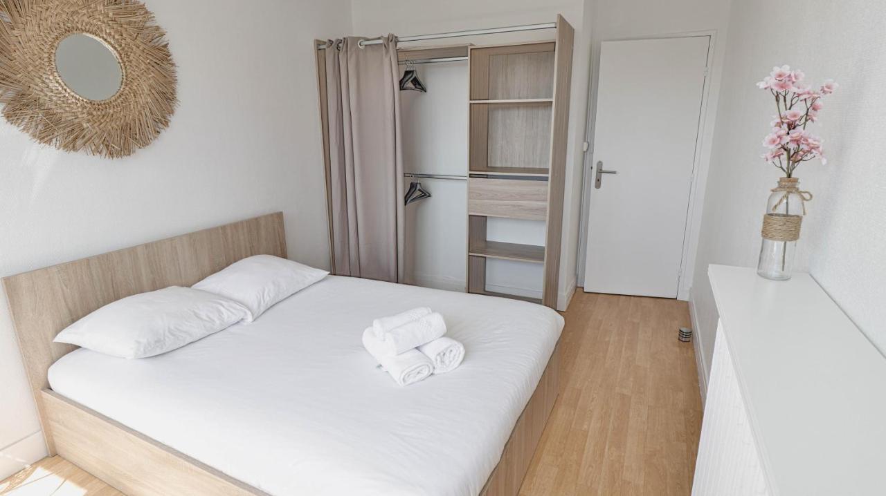 Spacieux Avec Balcons, 4 Chambres, Espace & Confort, Centre Gare *